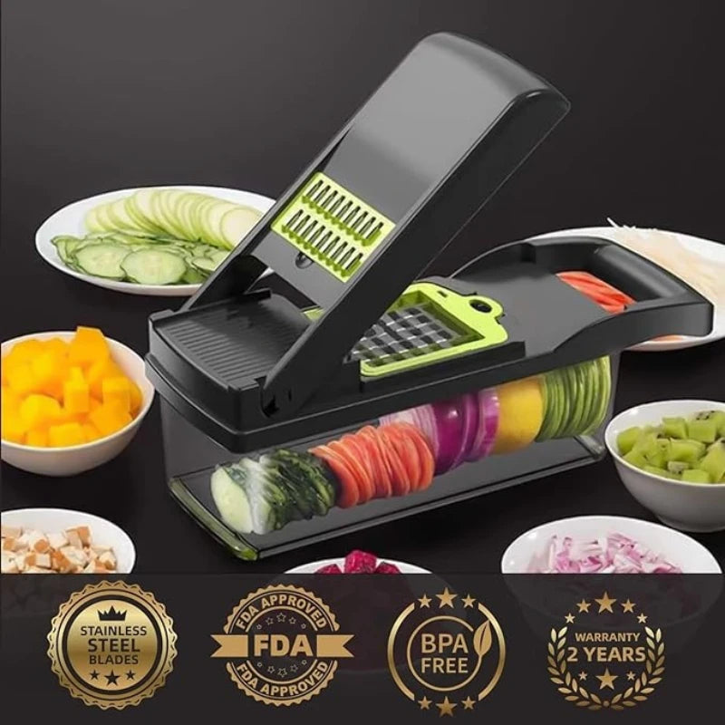 16 IN 1 Multifunctional Vegetable Slicer And Cutter