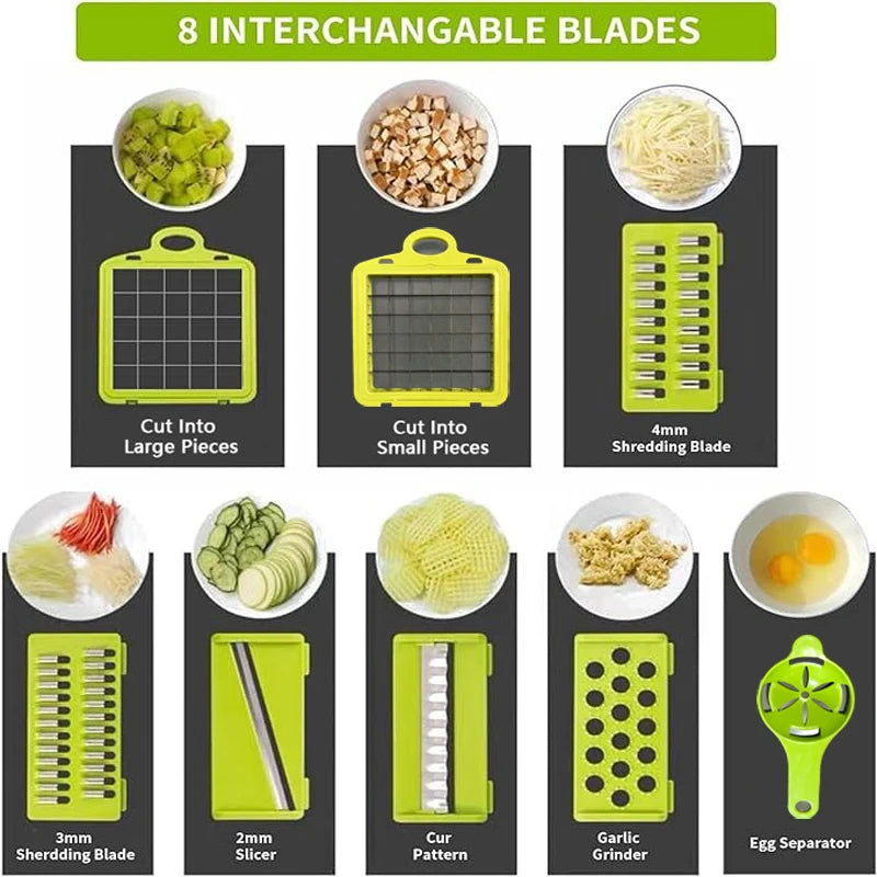 16 IN 1 Multifunctional Vegetable Slicer And Cutter