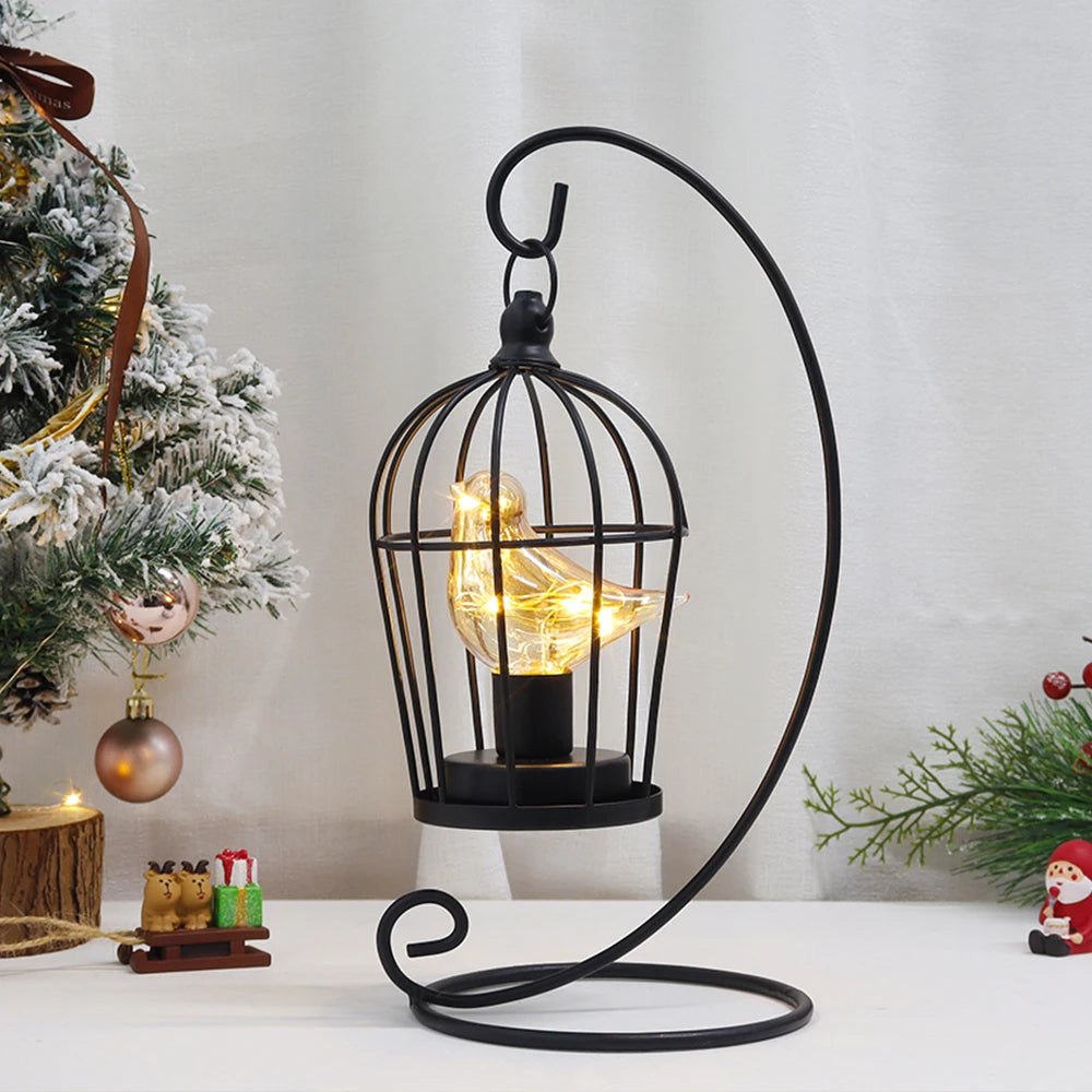 Birdcage Table Lamp