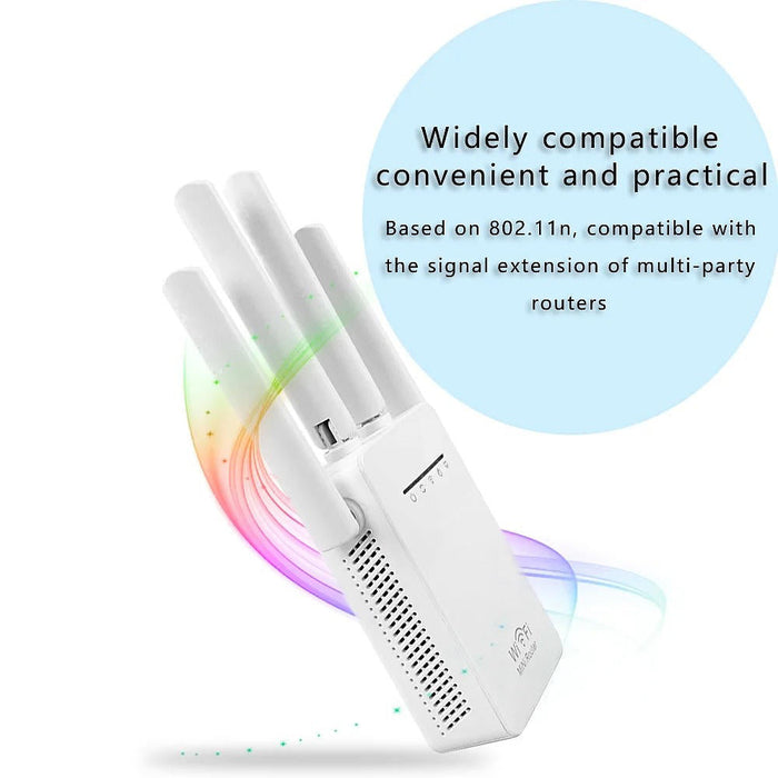 Wireless Network Extender - Strong WiFi Booster for Whole House