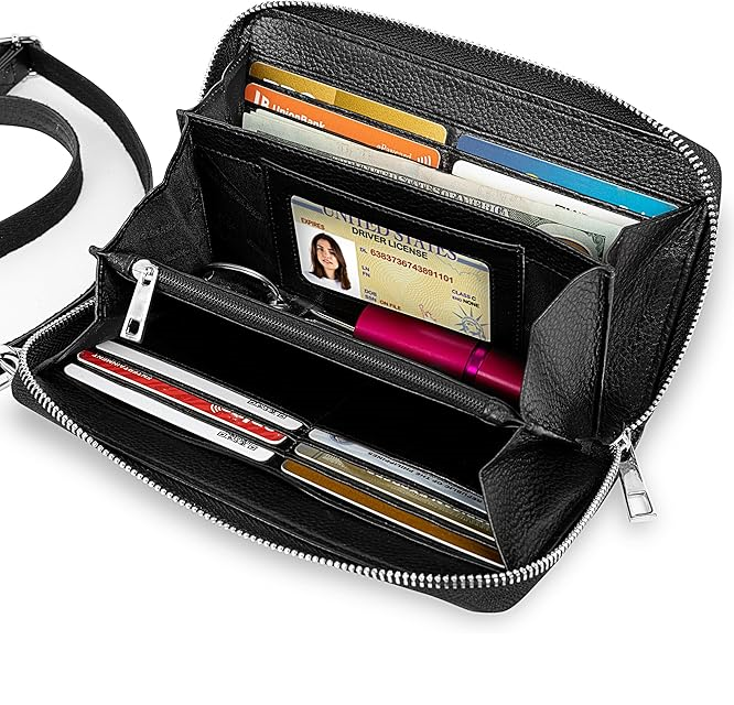 LuxBag | Premium Leather Crossbody Bag for Mobile Phones