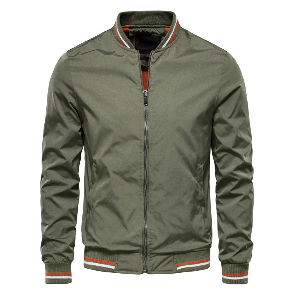 Classic bomber jacket for men