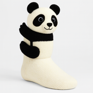 Cozy Animal Knitted Socks Plush Winter Slipper Socks