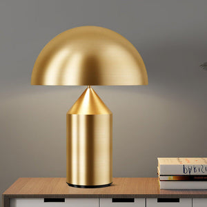Geometric Modern Table Lamp – Italian-Inspired Minimalist Metal Light for Elegant Interiors
