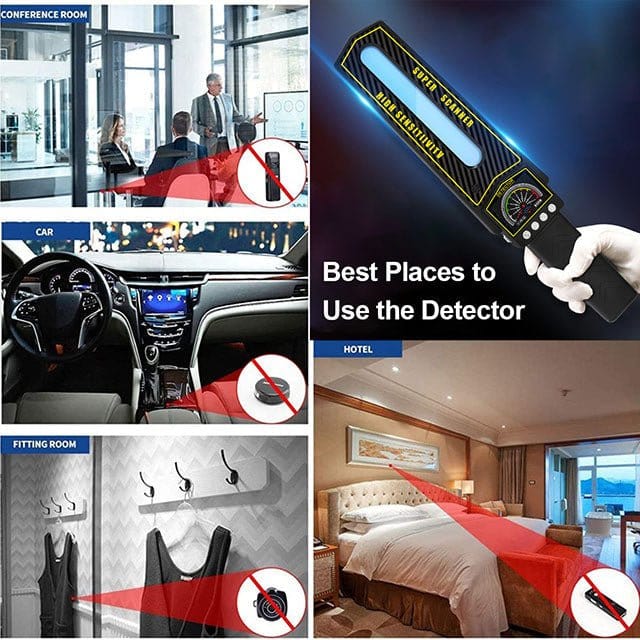 GPS Tracker Detector #2025 – Advanced bug detector for hidden cameras and trackers