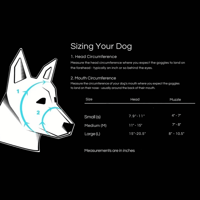 Dog Goggles | UV Protection & Windproof Sunglasses