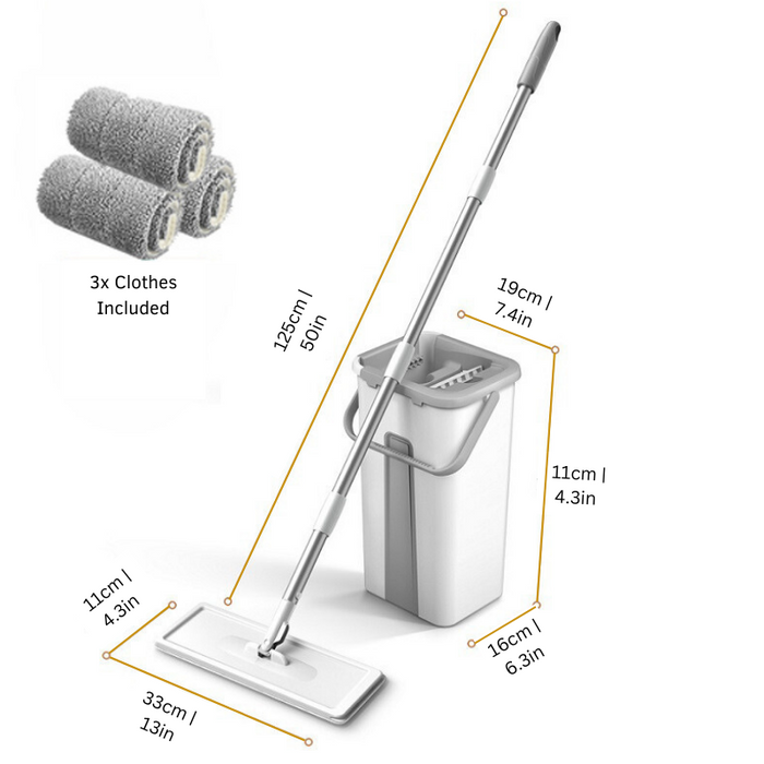 MopMaster – Mop System with Dual-Action Drain Cube