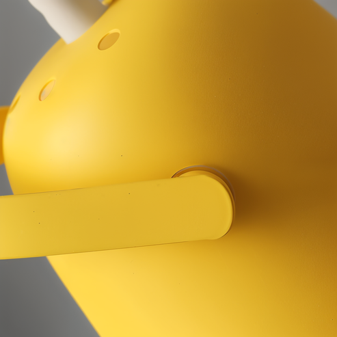 Nordic Macaron Color Creative Iron Bucket Design Light Table Lamp