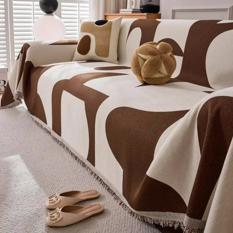 Haruka Luxe Chenille Sofa Cover