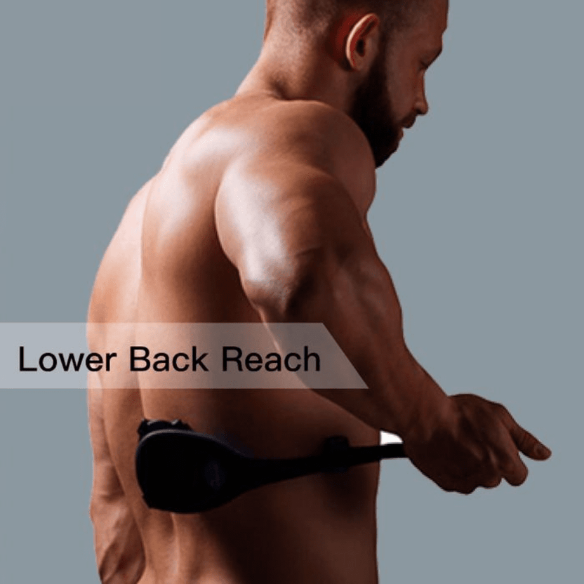 2-in-1 Back Hair Remover & Trimmer | Foldable Handle for Men, Ideal for Grooming and Personal Care