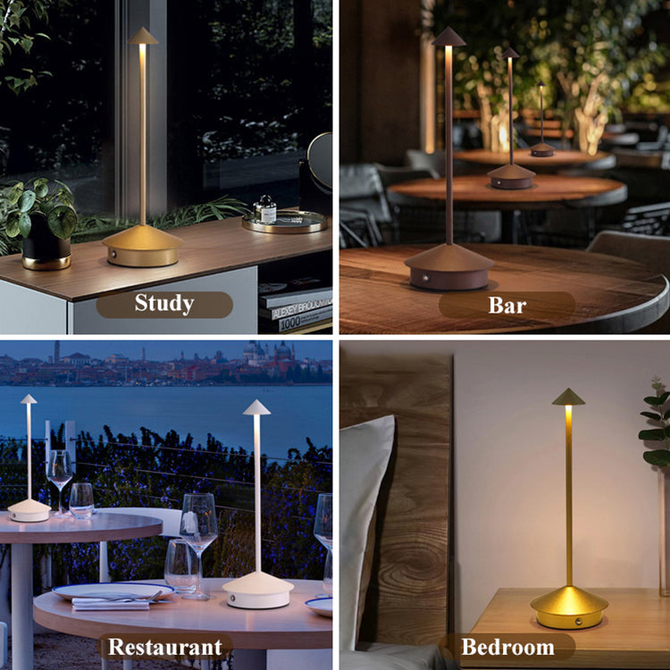 Zafferano Pina Pro Cordless Rechargeable Table Lamp