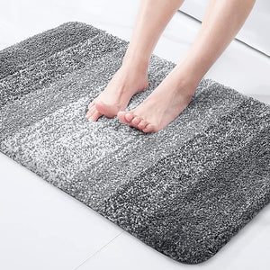 Super Absorbent Anti-Slip Bath Mat – Quick Drying Bathroom Rug for Dry Feet