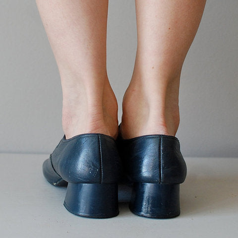 Beatrice | Vintage Shoes with a Rounded Toe