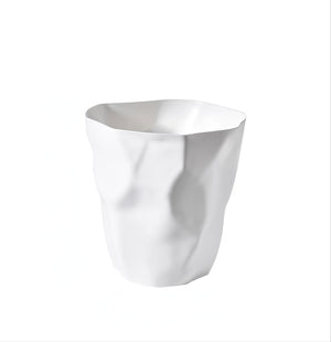 NordicSweep – Minimalistic Irregular Trash Can for a Stylish Space