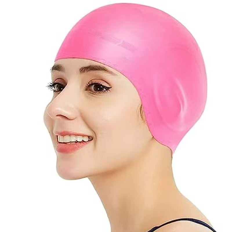 HydroFit – Silicone Swim Cap with Ear Protection