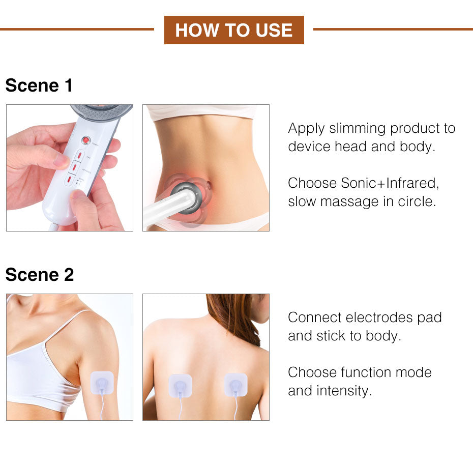 Ultrasonic Fat and Cellulite Burner