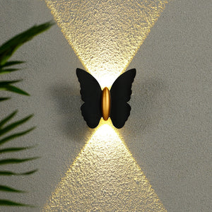 Butterfly Outdoor Wall Lamp – Nature-Inspired LED Light for Modern Elegance