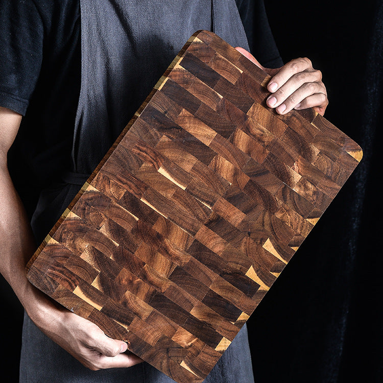 GrainRoot Acacia Board – Solid Wood Chopping & Serving Board for Everyday Rituals