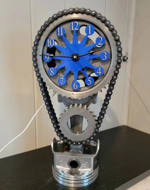 GearGlow – Modern Wall Clock with Intriguing Gear Movement