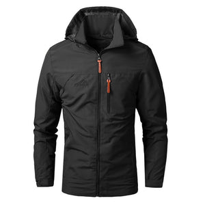 Waterproof and windproof men's jacket - Arvid