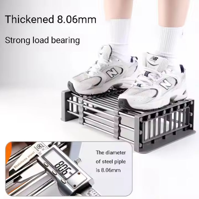 Retractable Over-the-Sink Dish Drying Rack