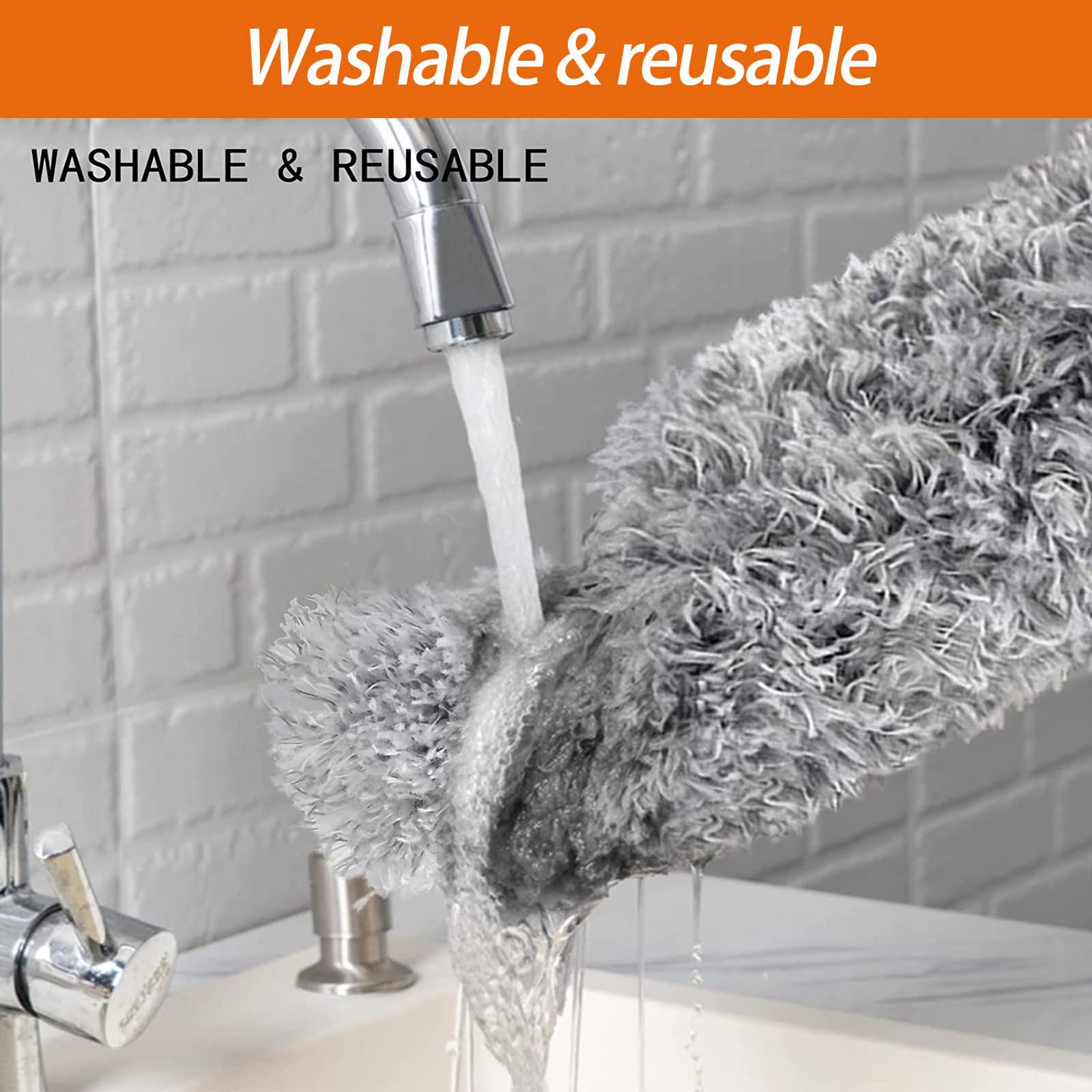 Telescopic Duster - 5 metre reach and machine washable