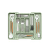 Extra Large Expandable Silverware Organizer BPA Free Cutlery