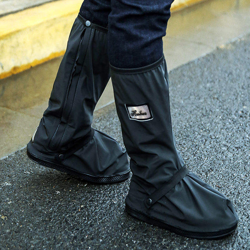 Waterproof Boot Covers - Waterproof Rain Boot Shoe Cover with Reflector