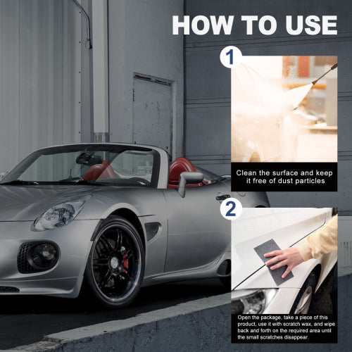 Car Scratch Remover Cloth - Nano Sparkle Anti-Scratch Cloth For Car Universal Metal Surface