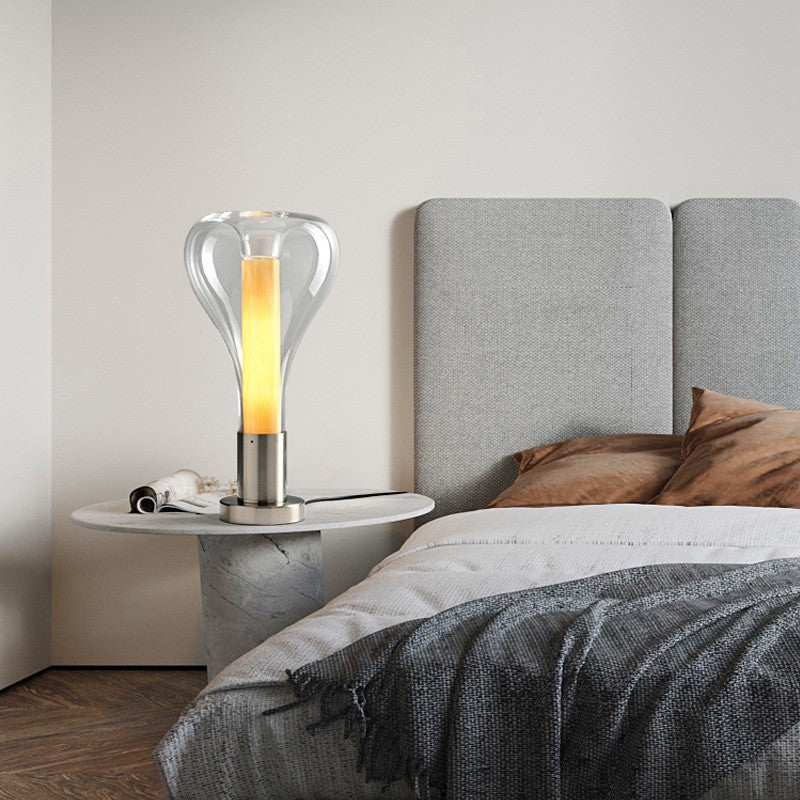 LavaGlow – Artistic Table Lamp with Dynamic Design