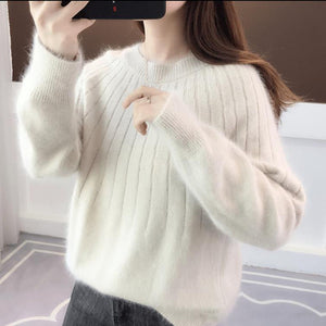 Women's Soft Cashmere Sweater | Warm & Elegant - Cashmere Style
