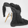 Weighted Organic Cotton Blanket | Breathable, Machine Washable & Ideal for Year-Round Comfort