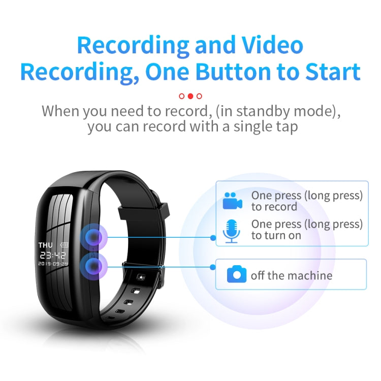 Smart Watch Security Camera Recorder