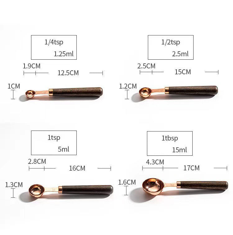 GlowMeasure Copper Set – Measuring Cups & Spoons for Calm, Intentional Kitchens