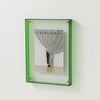 Vibrant Acrylic Display Frame – Contemporary Coloured Picture Holder
