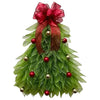 Handmade Christmas Tree Wreath for Front Door