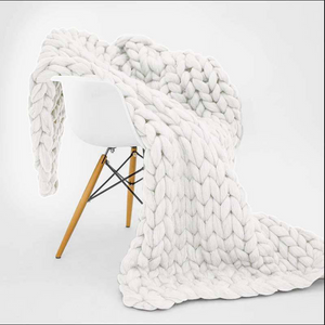 Weighted Organic Cotton Blanket | Breathable, Machine Washable & Ideal for Year-Round Comfort