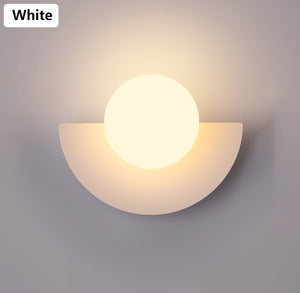 Nordic Semicircle Wall Lamp