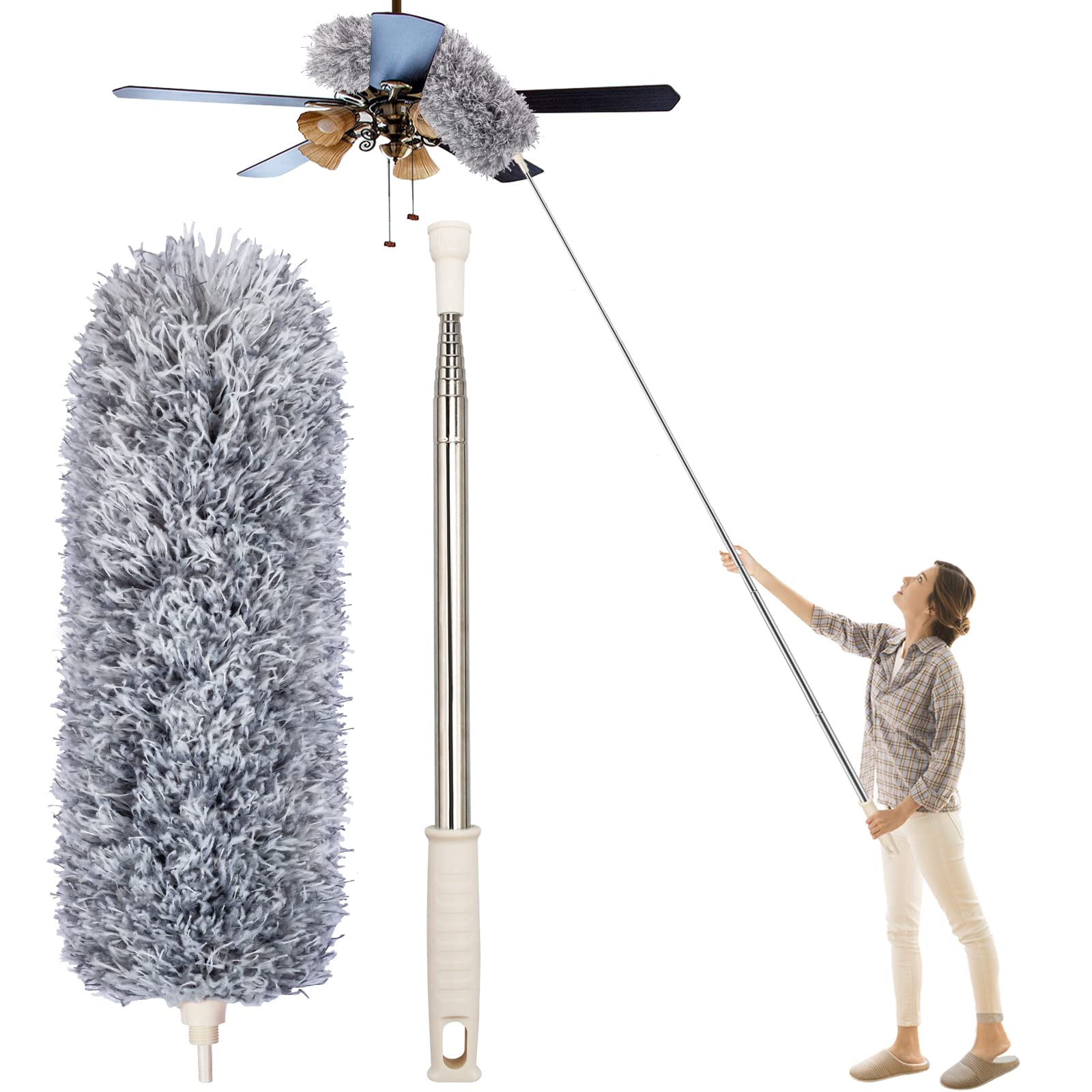Telescopic Duster - 5 metre reach and machine washable