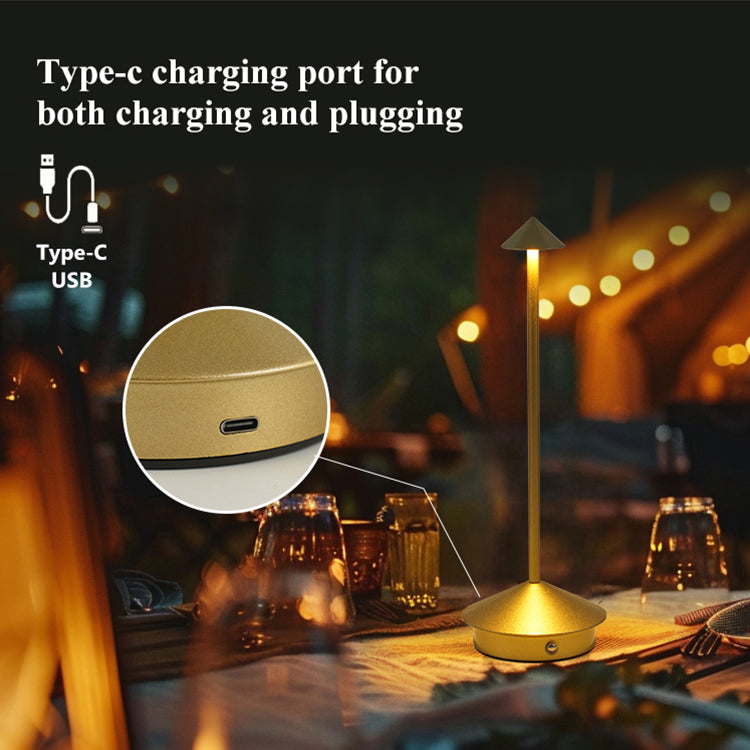 Zafferano Pina Pro Cordless Rechargeable Table Lamp