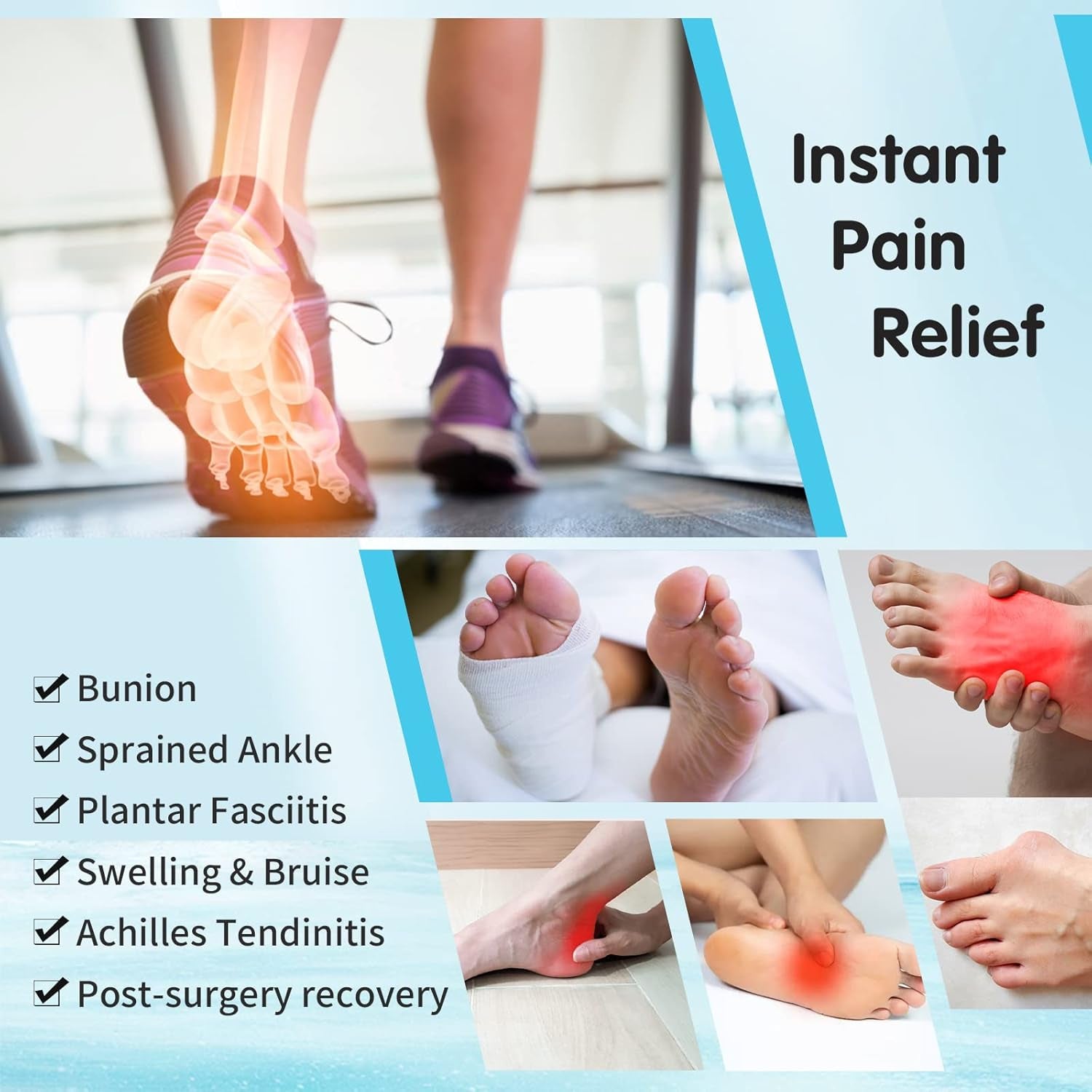 Cooling & Heating Ankle and Foot Wrap