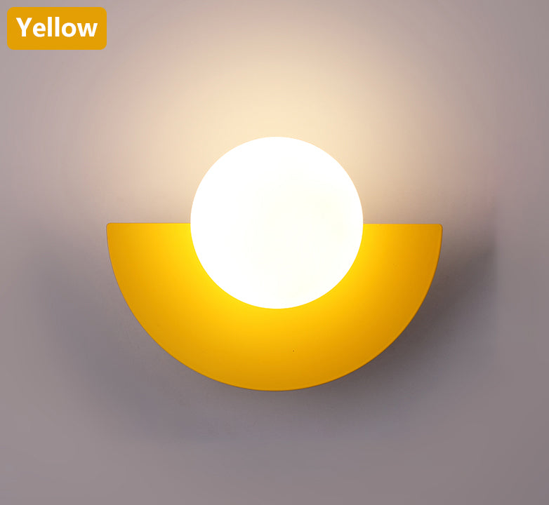 Nordic Semicircle Wall Lamp
