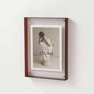 Vibrant Acrylic Display Frame – Contemporary Coloured Picture Holder