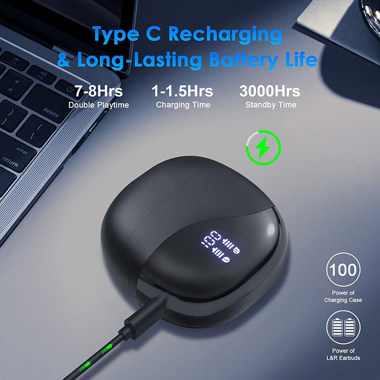 Smart AI Translation Earbuds – 144 Language Translator