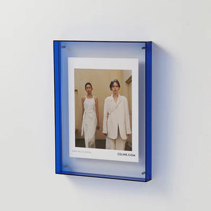 Vibrant Acrylic Display Frame – Contemporary Coloured Picture Holder