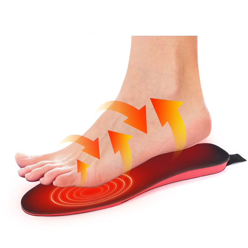 Wireless Heated Shoe Insoles Rechargeable Foot Warmers