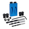 Woodworking Angle Drill Guide Tool Puncher Positioner - Increase Your Woodworking Efficiency with 15-Degree Pocket Hole Jig