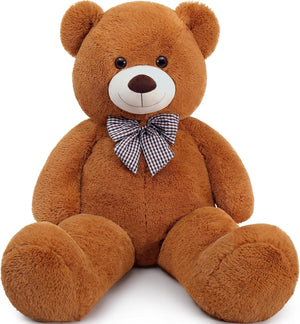 Giant Plush Bear Stuffed Animal Kids Soft Cuddly Toy