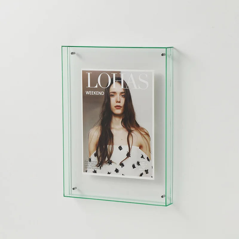 Vibrant Acrylic Display Frame – Contemporary Coloured Picture Holder