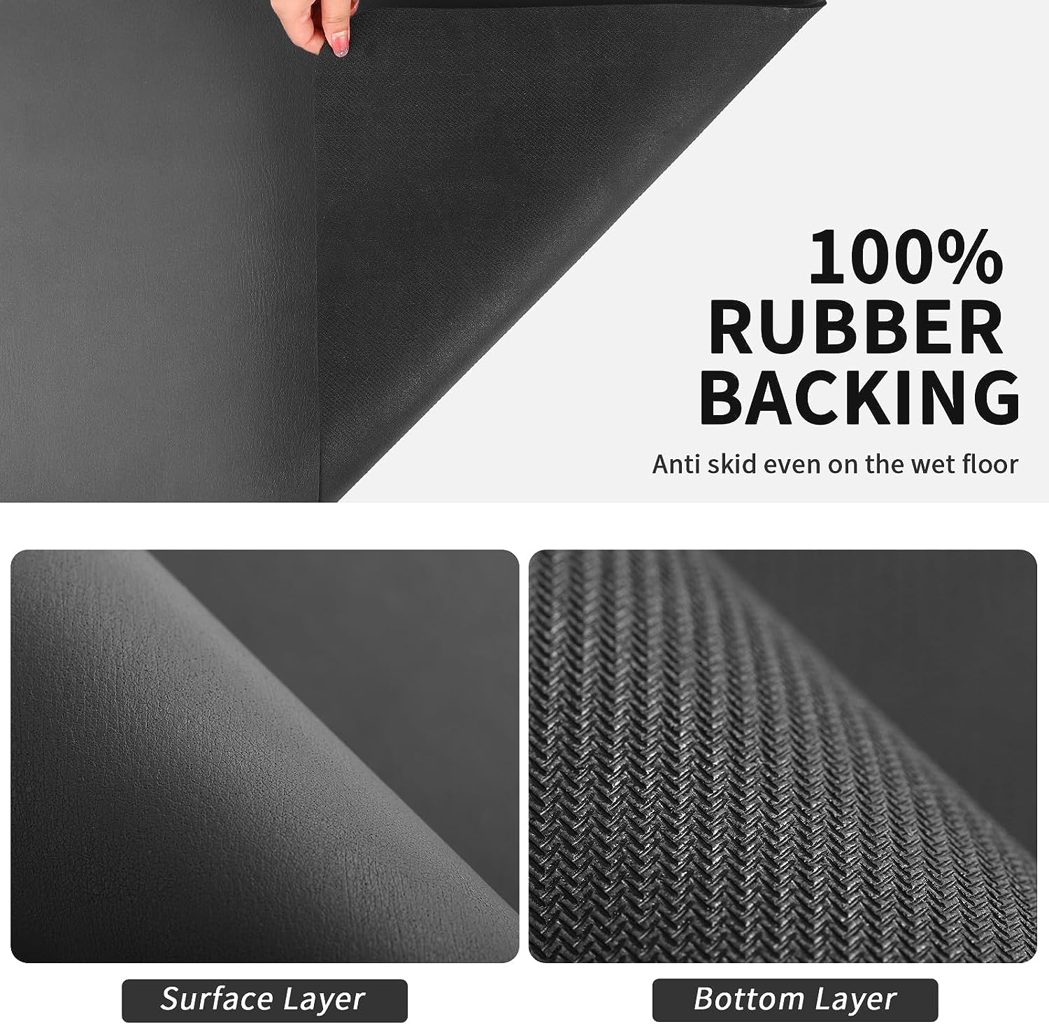 AeroDry – Luxe Quick-Drying Kitchen Mat with Superior Absorption